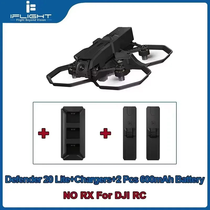 iFlight Defender 25 O4 HD & Defender 20 Lite O4 HD 2.5" 2" Cinewhoop FPV Drone 4K HD Video Transmission ELRS BNF Quadcopter