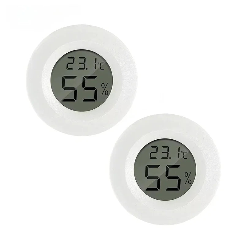 2/4PCS LCD Digital Thermometer Hygrometer Indoor Room Electronic Temperature Humidity Meter Sensor Gauge Weather Station Home 