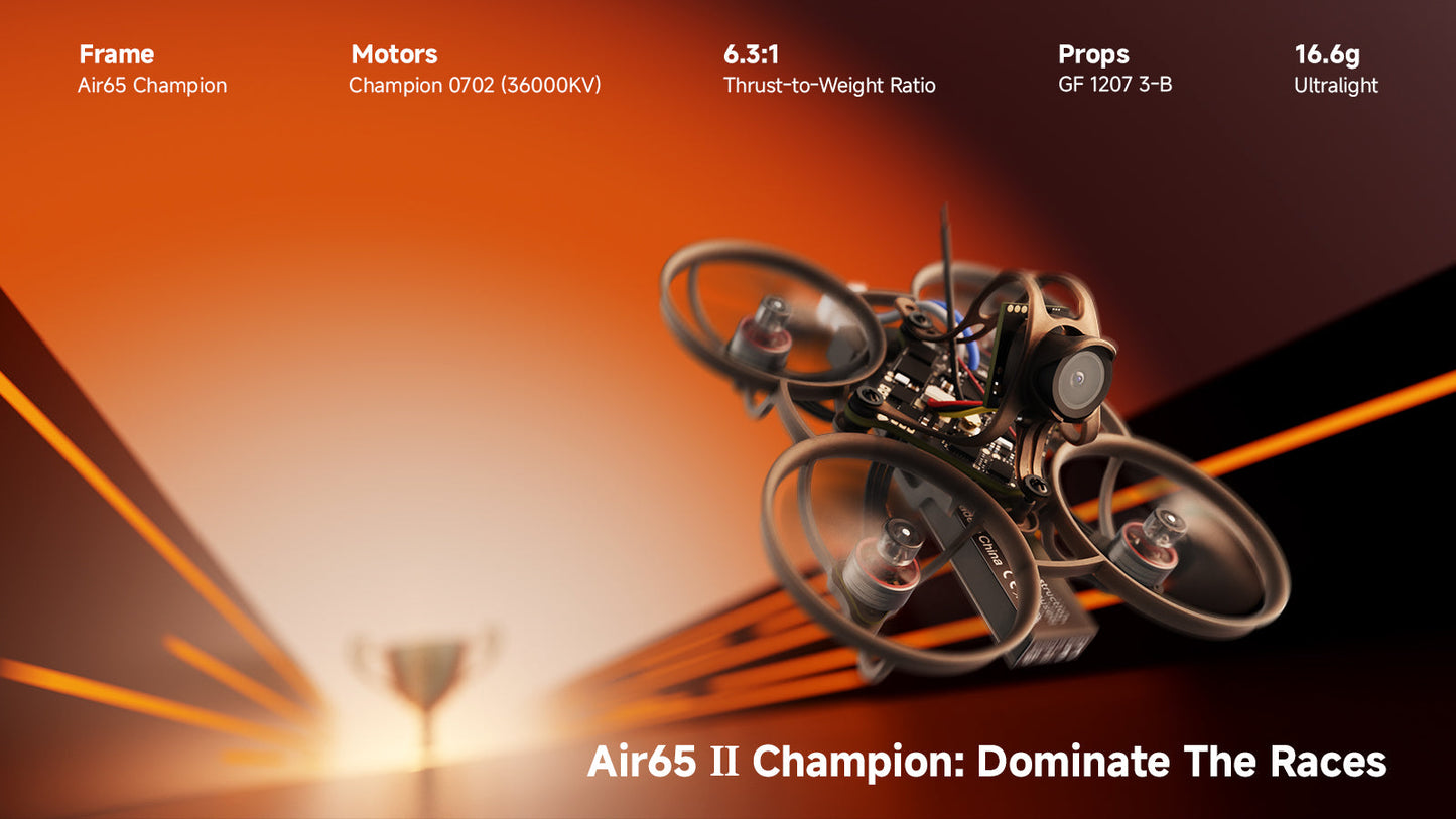 BETAFPV Racing/Freestyle/Champion Air65 II ELRS 2.4G Brushless Whoop Quadcopter Professional RC Mini Drone