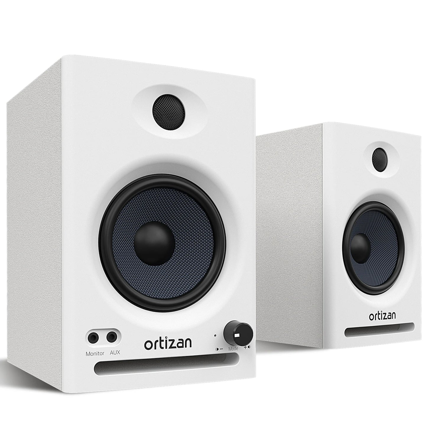 Ortizan C7 Dual-Mode 2.0 Studio Monitors, Active Monitor Speakers for Near Field Music Production, Bluetooth 5.3 Wireless