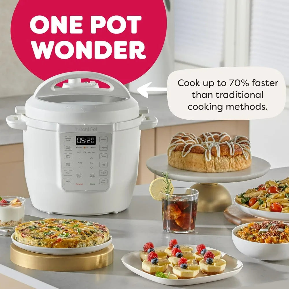 Instant Pot 4QT RIO Mini 7-in-1 Multi-Cooker Pressure Cooker Slow cook Sauté Steam Rice Maker, Yogurt, & Warmer, Black, 4 Quarts
