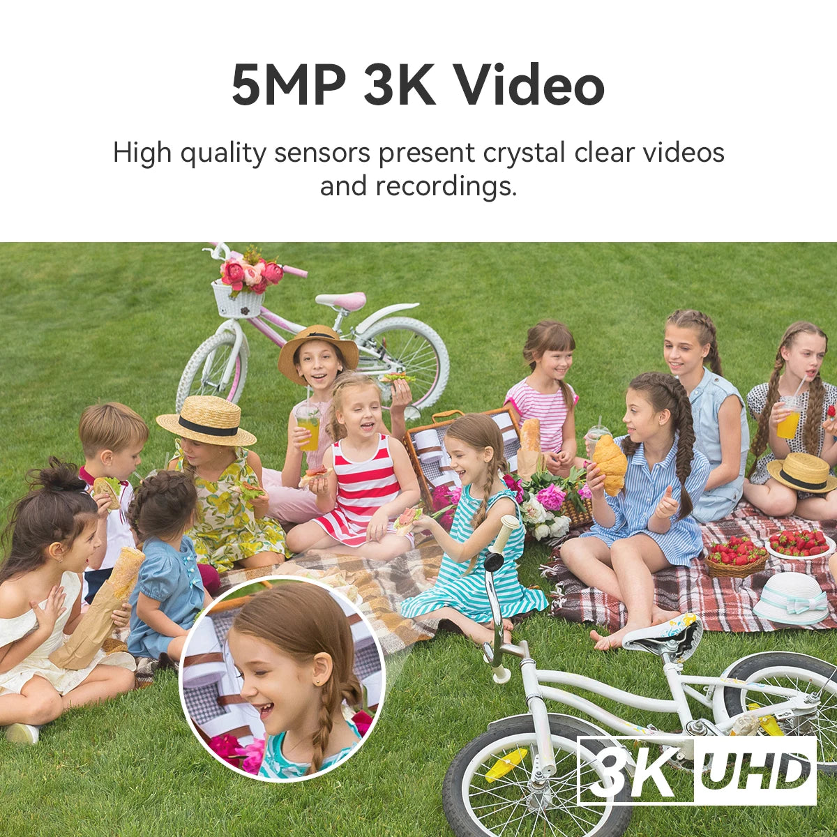 IMOU 5MP Bullet 2C Wi-Fi Camera Dual Antenna Outdoor Night Vision IP67 Weatherproof Audio Recording AI Human Detect IPC-K3CP-5MP
