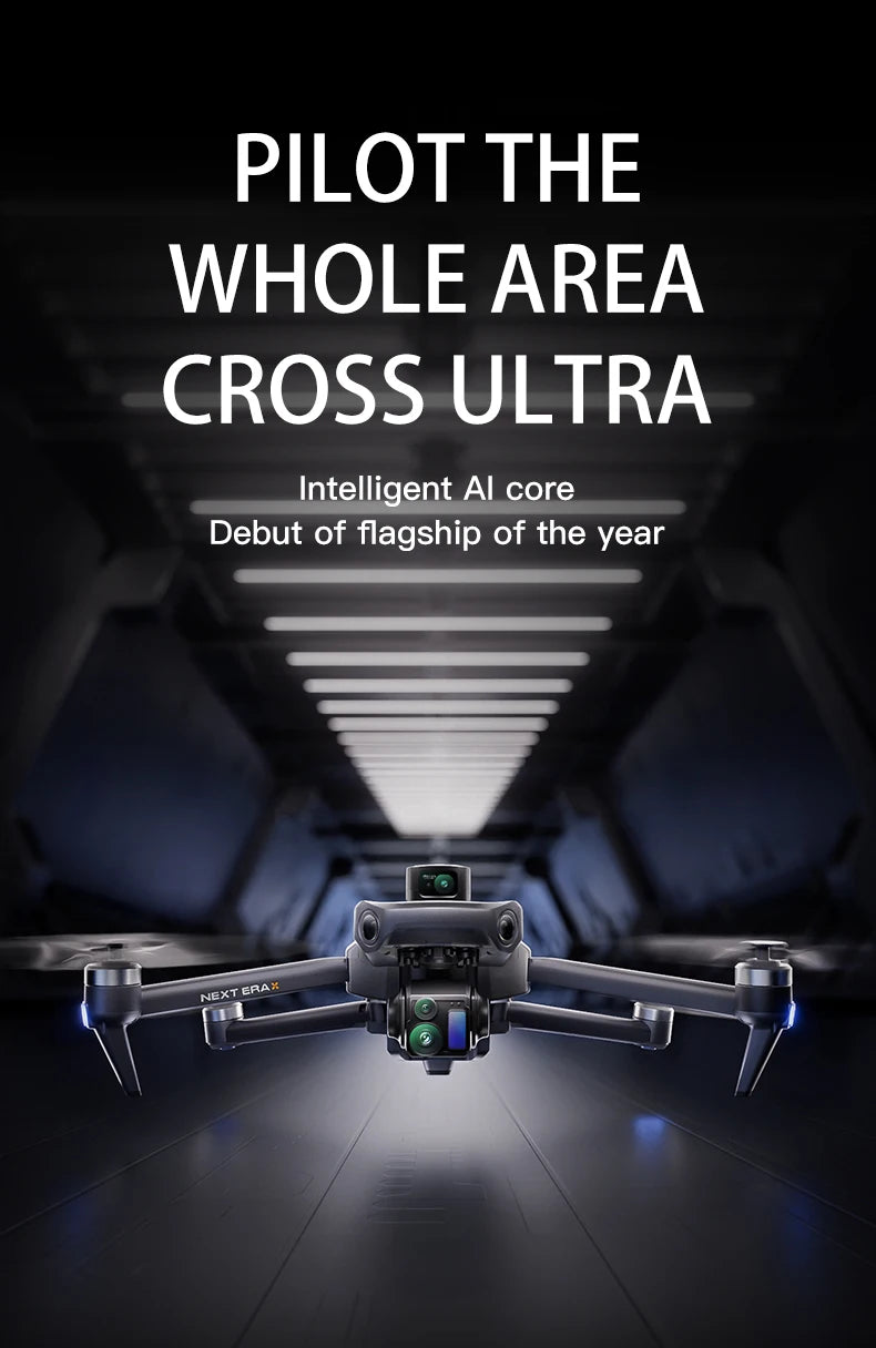 P7 MAX High-end Professional GPS Drone 8K With Screen Remote Control 20km Digital Image Transmission Brushless RC Quadcopter Toy