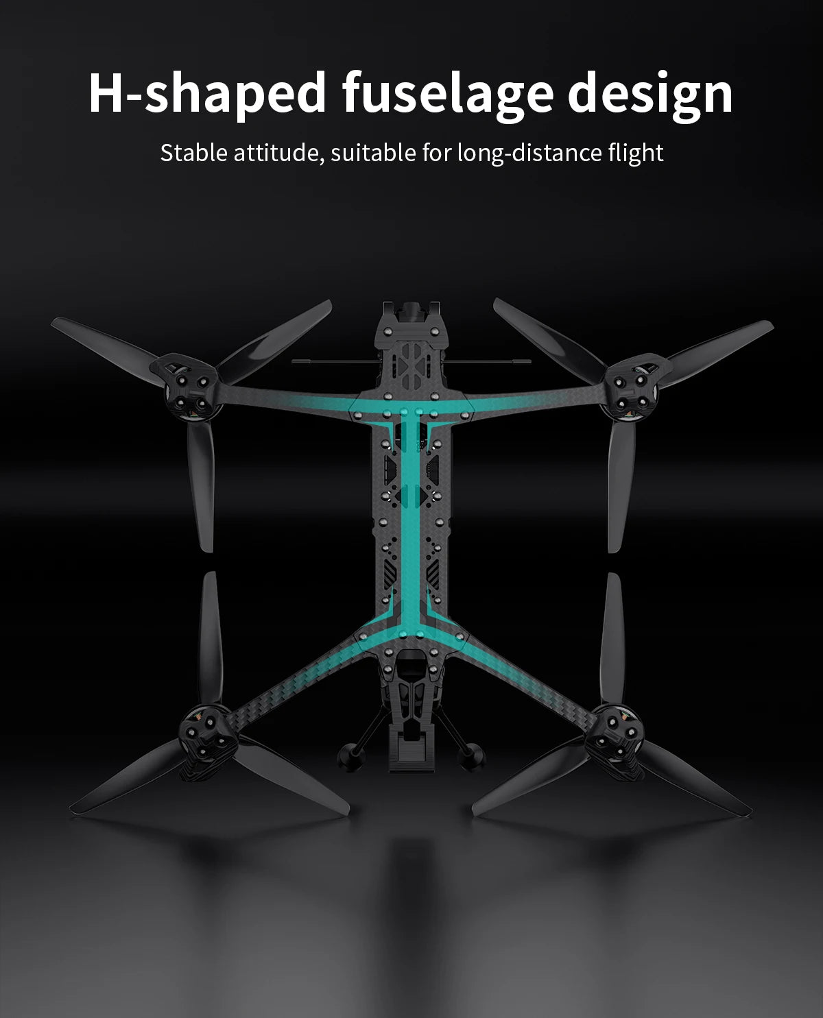 GEPRC MOZ7 Analog Long Range FPV 7Inch 6S F722-HD-BT Built-in Bluetooth RC Quadcopter LongRange Freestyle Drone Racing Kit