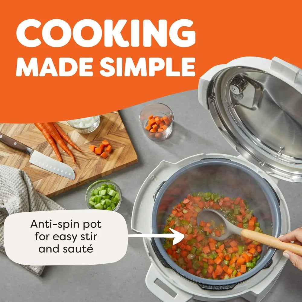 Instant Pot 4QT RIO Mini 7-in-1 Multi-Cooker Pressure Cooker Slow cook Sauté Steam Rice Maker, Yogurt, & Warmer, Black, 4 Quarts