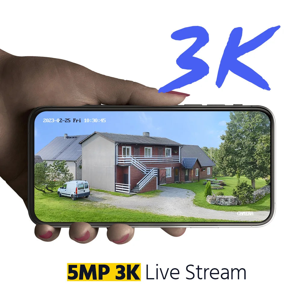 ANNKE H.265+ 8CH 5MP DVR Security Surveillance Kits 8pcs 5MP PIR Outdoor Cameras IP67 Weatherproof DVR SECUR Camera System Alarm