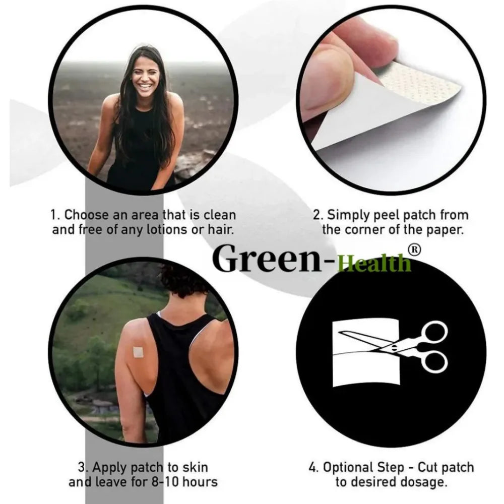 30 Patches Pueraria Mirifica Transdermal Patches Support Women's Wellness Naturally, Immune System & Energy