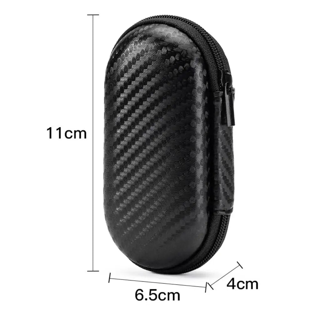 Shockproof Headphones Carrying Case EVA Waterproof Headphones Personalized Box Double Zipper Design Dust-proof Headphone Storage