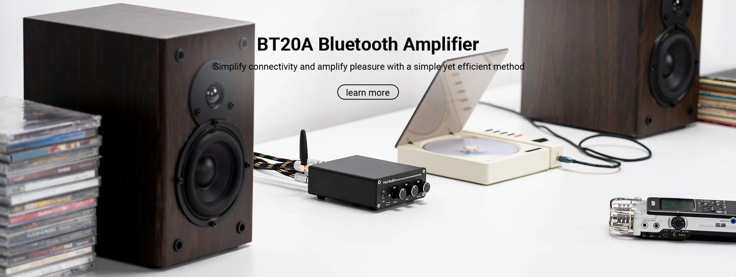 Fosi Audio 300W M01-BT Bluetooth Amplifier One Channel Mono Amp For Home Speakers