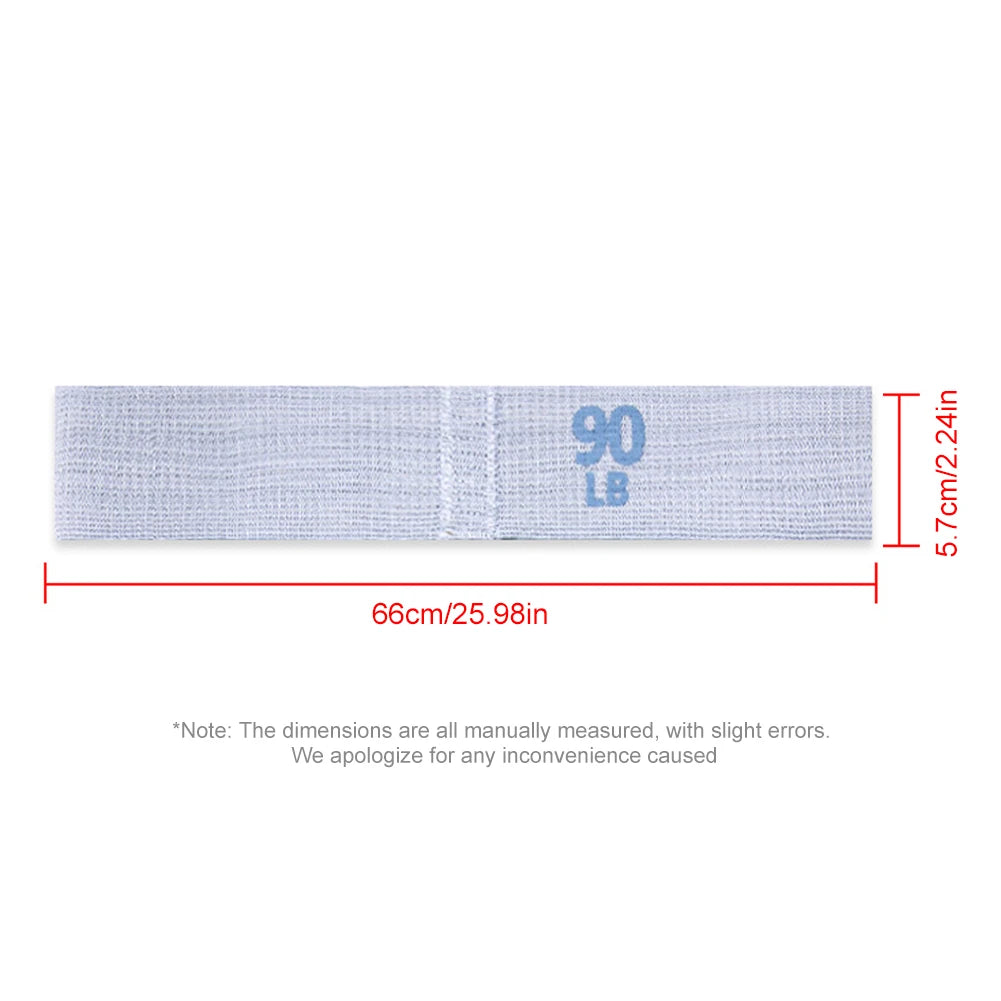 Fitness Resistance Bands Fabric Elastic Bands Yoga Pilates Hip Circle Expander Bands Gym Training Loops Yoga Workout Equipment