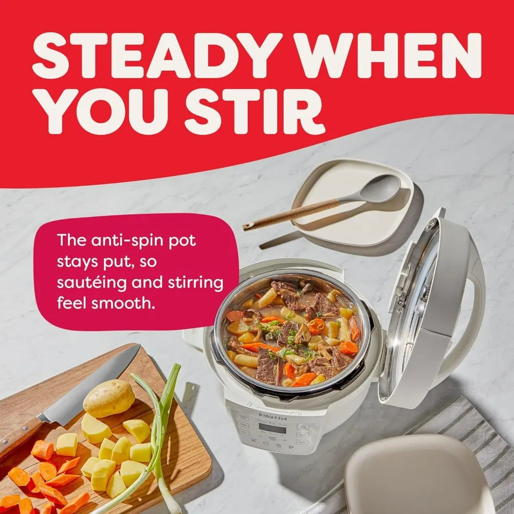 Instant Pot 4QT RIO Mini 7-in-1 Multi-Cooker Pressure Cooker Slow cook Sauté Steam Rice Maker, Yogurt, & Warmer, Black, 4 Quarts