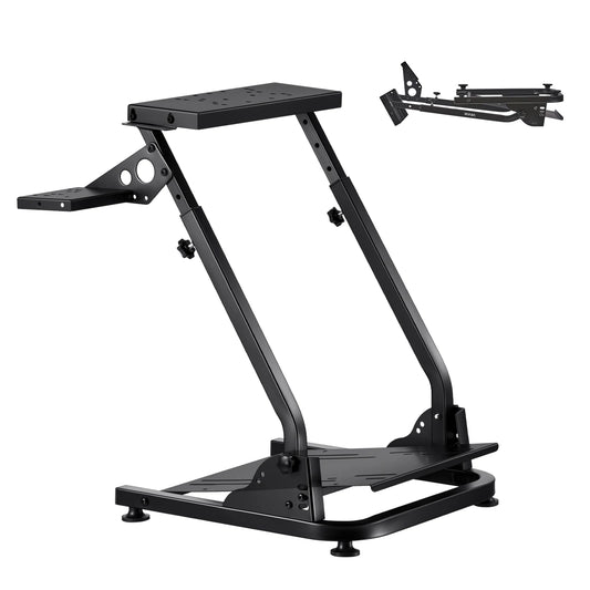 SucceBuy G920 Racing Steering Wheel Stand Shifter Mount fit for Logitech G27 G25 G29 Gaming Wheel Pedals NOT Included Racing