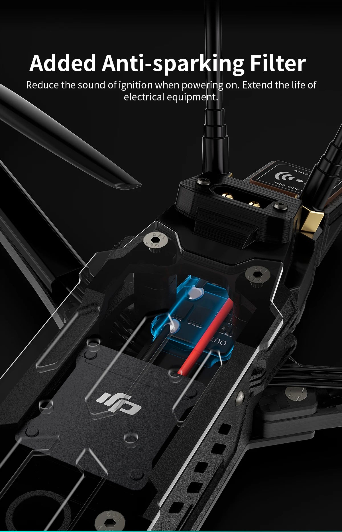 GEPRC MOZ7 Analog Long Range FPV 7Inch 6S F722-HD-BT Built-in Bluetooth RC Quadcopter LongRange Freestyle Drone Racing Kit