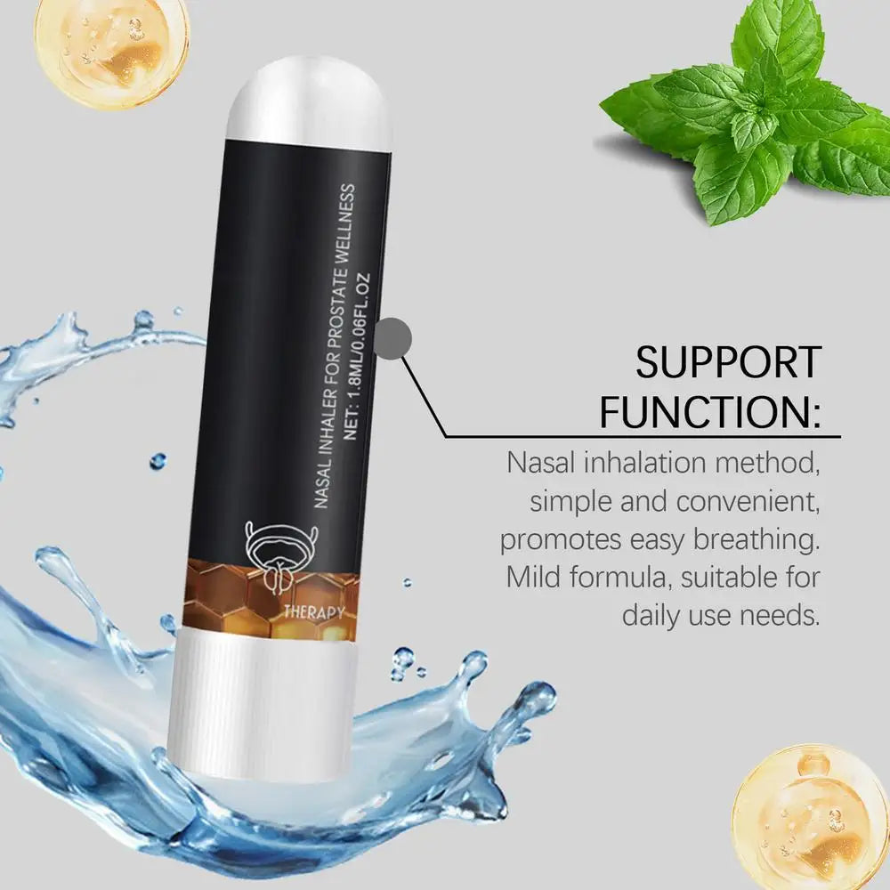 Nasal Spray for Men Inhaler Stick Nasal Stick Nose Inhaler Prostate Health Spray Prostate Wellness Nasal Inhaler Restores Energy