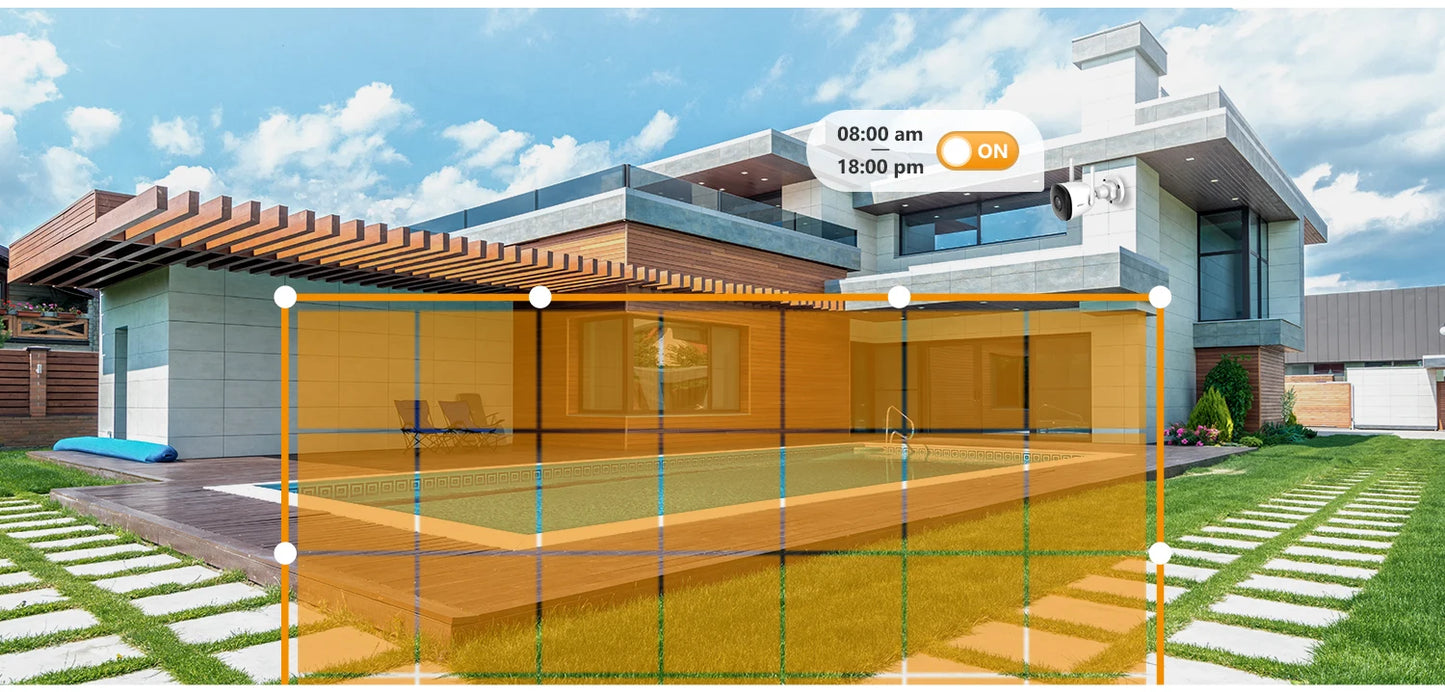 IMOU 5MP Bullet 2C Wi-Fi Camera Dual Antenna Outdoor Night Vision IP67 Weatherproof Audio Recording AI Human Detect IPC-K3CP-5MP