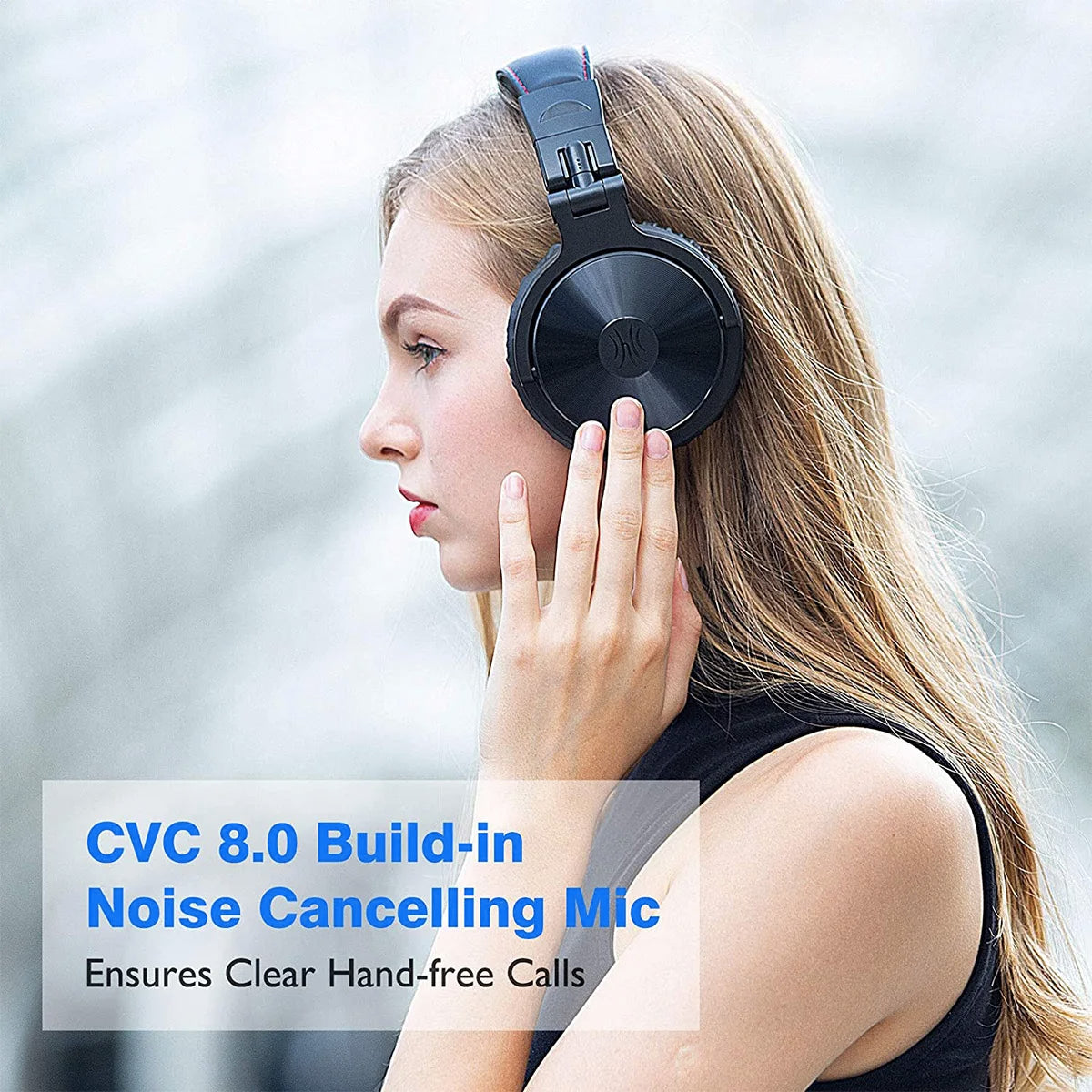 Oneodio Wireless Headphones Bluetooth 5.2 Headset Over Ear Stereo Super Bass Earphones With Microphone For Phone PC Sport