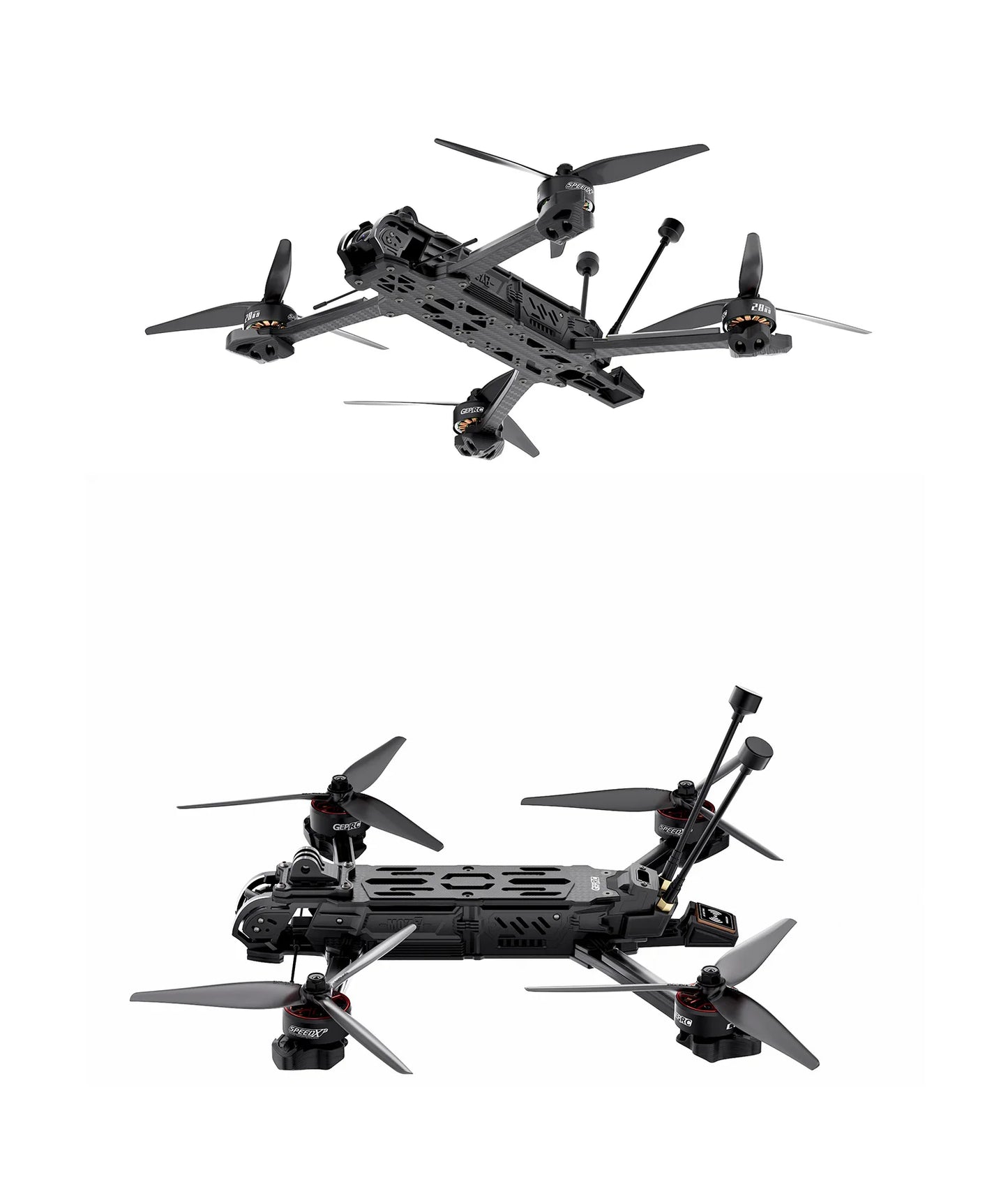 GEPRC MOZ7 Analog Long Range FPV 7Inch 6S F722-HD-BT Built-in Bluetooth RC Quadcopter LongRange Freestyle Drone Racing Kit