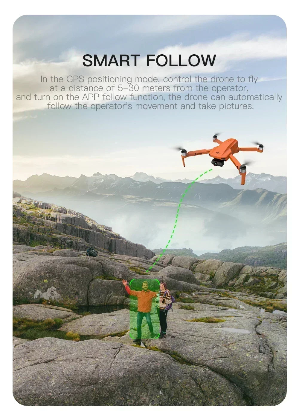 KF102 4K GPS Drone Dual HD Camera 2-Axis Gimbal WIFI FPV Foldable Quadcopter Aerial Photography Perfect Gift for Enthusiasts