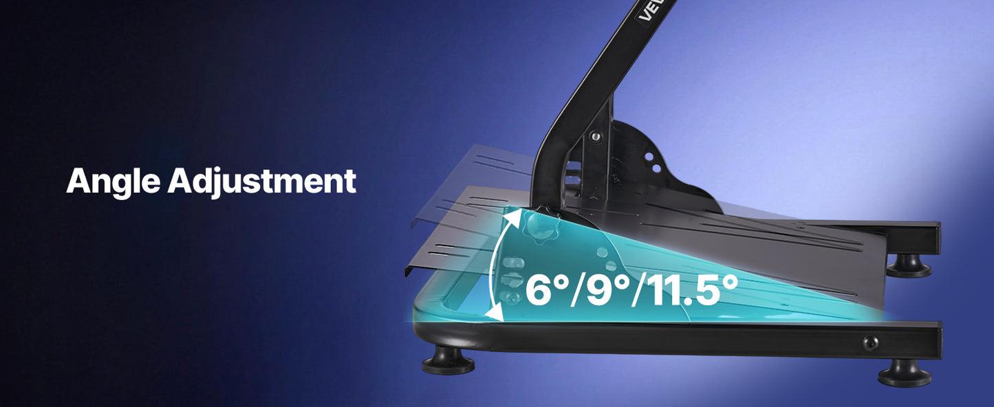 SucceBuy G920 Racing Steering Wheel Stand Shifter Mount fit for Logitech G27 G25 G29 Gaming Wheel Pedals NOT Included Racing
